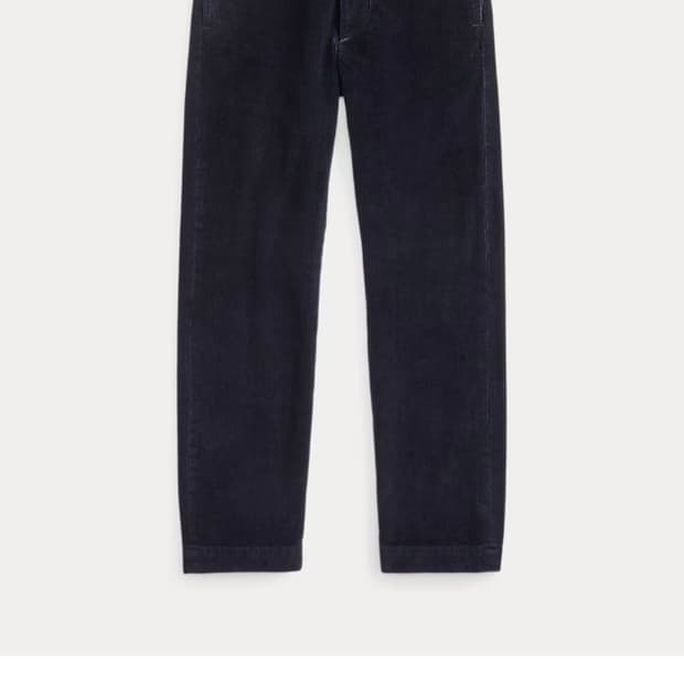 RRL 인디고 오피서 코듀로이 팬츠