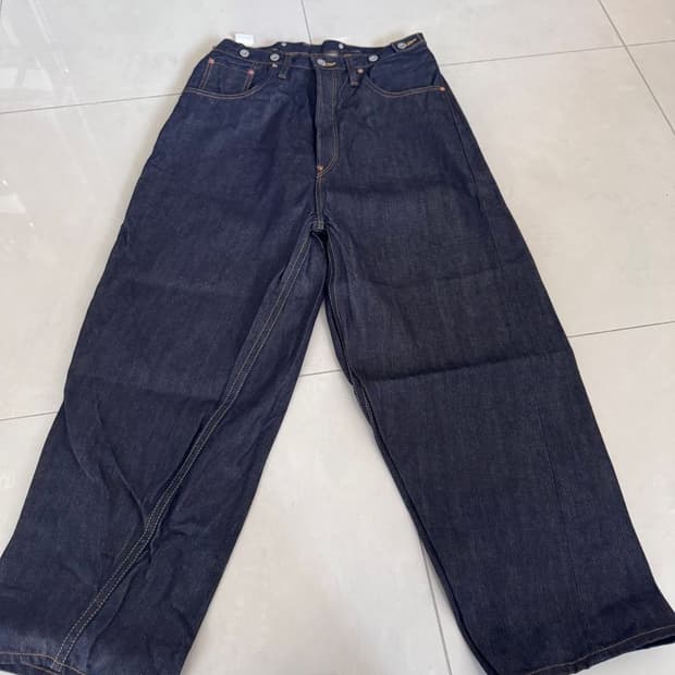 ONE POCKET PANTS 데님 바지