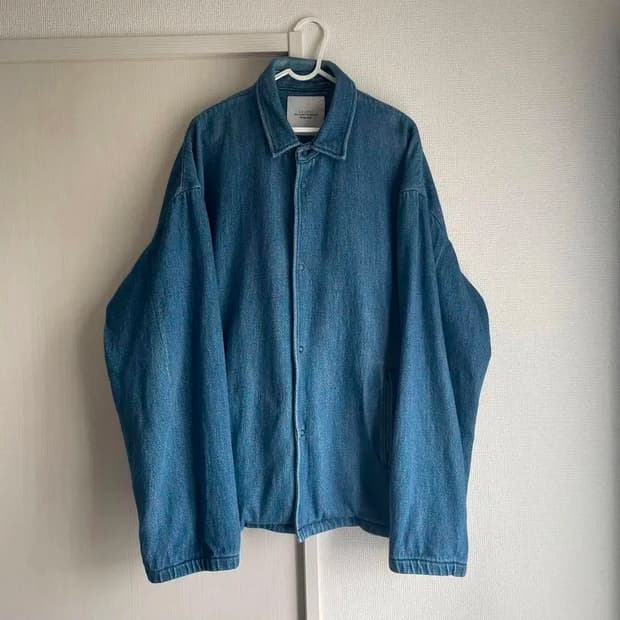 언유즈드 데님 오버 블루종 자켓