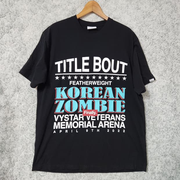  J609 [L] 디네댓 코리안좀비 반팔 티셔츠