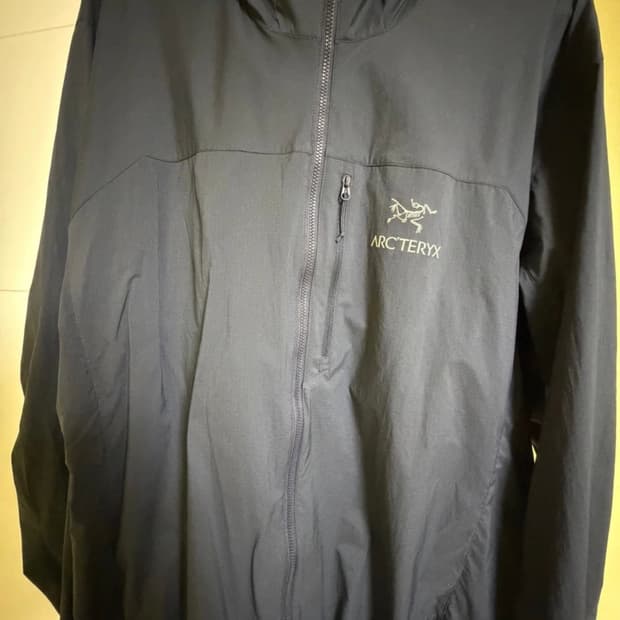 아크테릭스 스쿼미시 후디 블랙 사파이어 xl