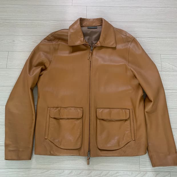 카루소 천연 양가죽자켓 105