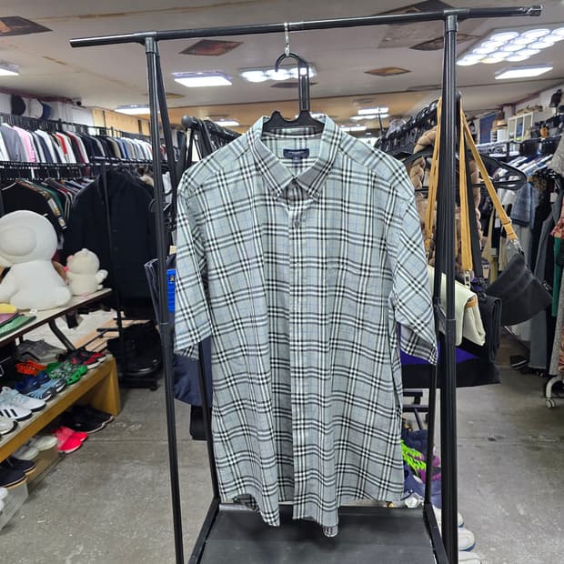 버버리 체크남방 (1150)