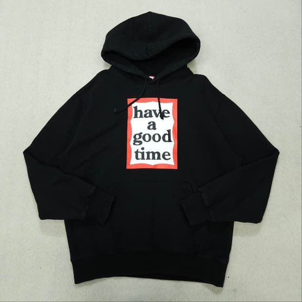 해브어굿타임 후드티 L