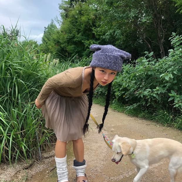 코이세이오 와이드 캣비니 퍼플 (미개봉 새상품)