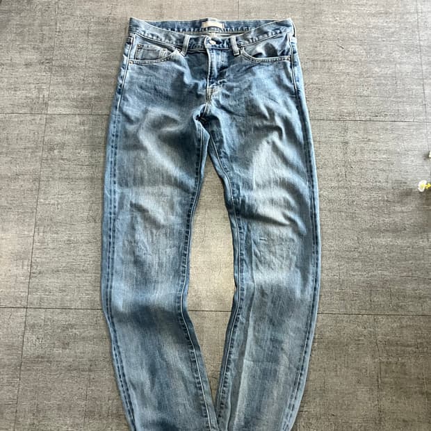 Uniqlo 유니클로 올드스쿨아메카지스트릿 데님팬츠