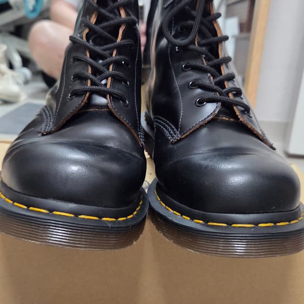 닥터마틴 1460 스무스 블랙 Made in England 300