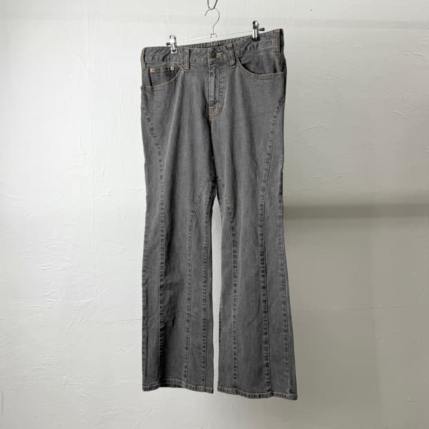 Smile Land 절개 데님 팬츠