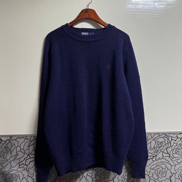 폴로 랄프로렌 네이비 니트 스웨터