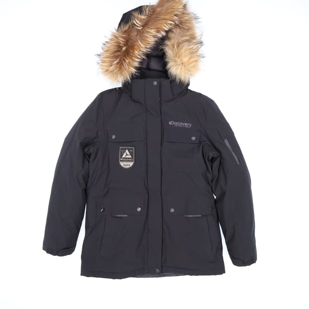 [95] 디스커버리 너구리털 구스다운 패딩점퍼 1204HR1