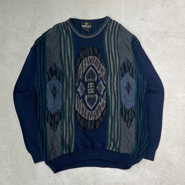 브리티쉬 코너 케이블니트 s09801