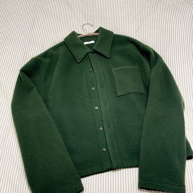 리에르 플리스 셔츠 L사이즈