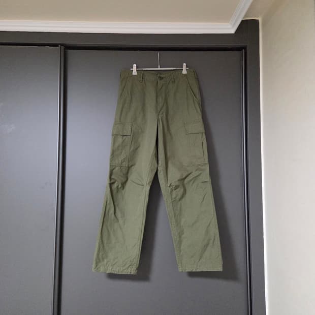 [1] 오어슬로우 6포켓 카고팬츠 빈티지핏 아미 그린 / bdu 밀리터리