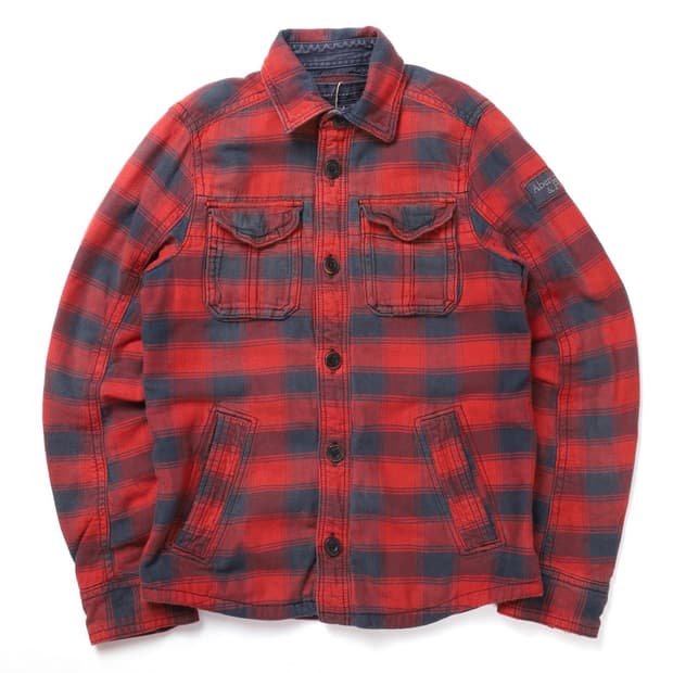 아베크롬비 Abercrombie Check Pattern Shirt

