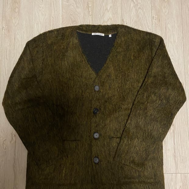 아워레가시 모헤어 가디건 올리브