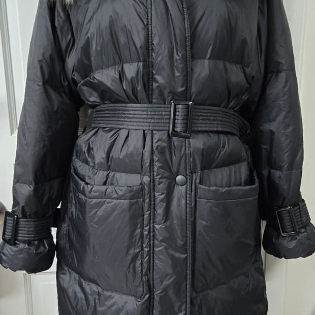 줄로그 구스 롱패딩