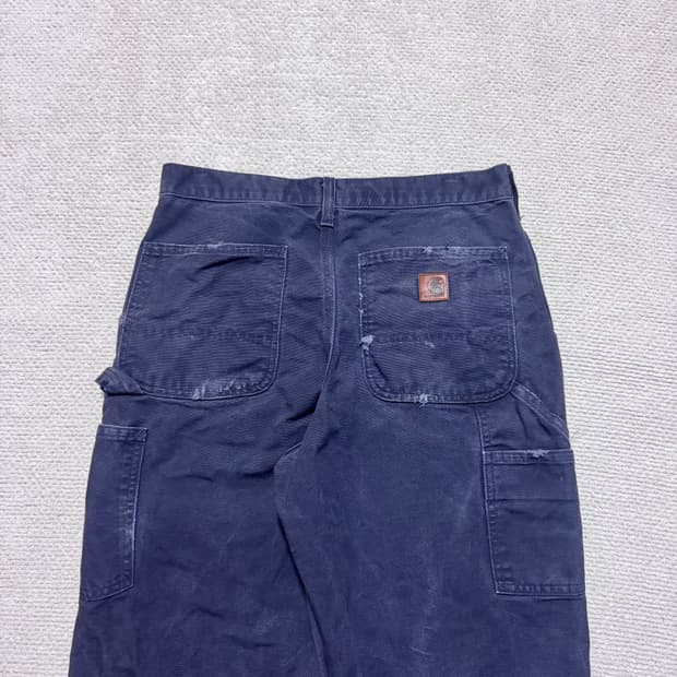 Carhartt B11 애쉬 그레이 캔버스 워크 팬츠 31