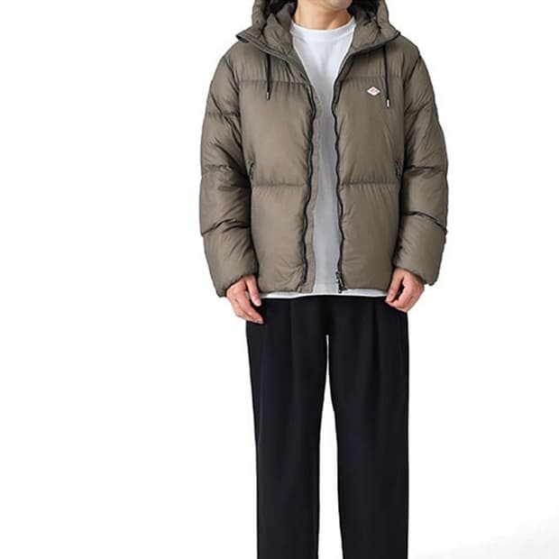 단톤 다운후드 립스탑 패딩 L 판매