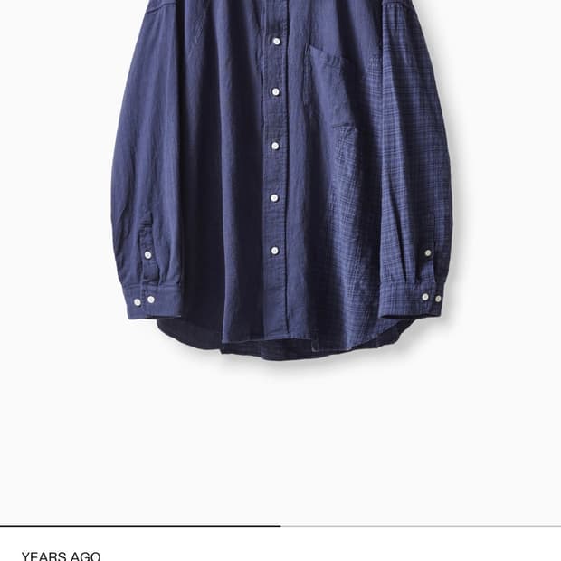 이얼즈어고 YEARS AGO Crumple Loosed Shrts