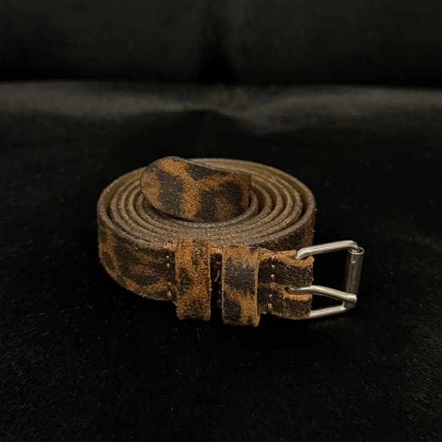 [100] 생로랑 레오파드 스키니 벨트