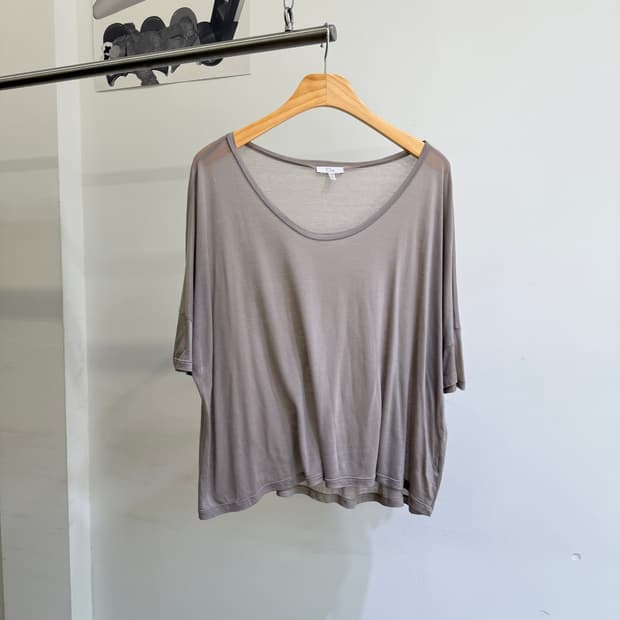 CLU (Made in USA) 오버사이즈 유넥 티셔츠