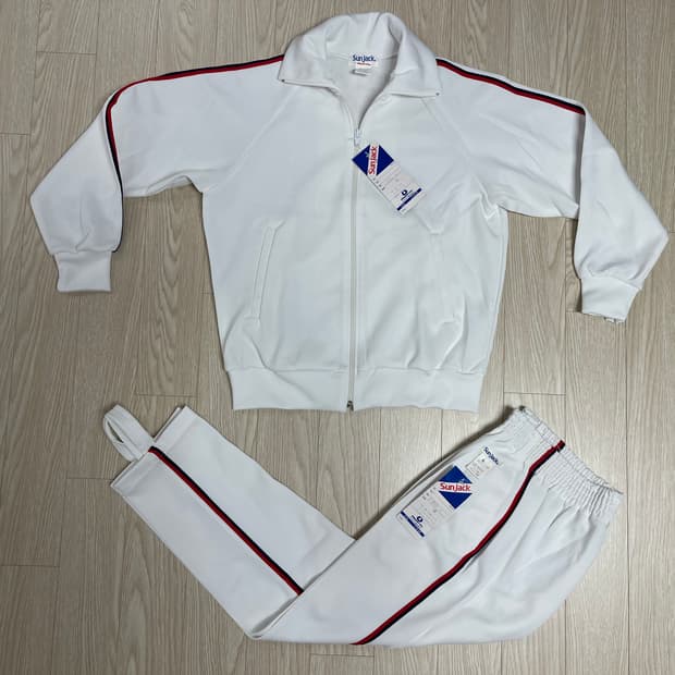 선잭 스포츠 90s 올드 트랙탑 져지 셋업 1990