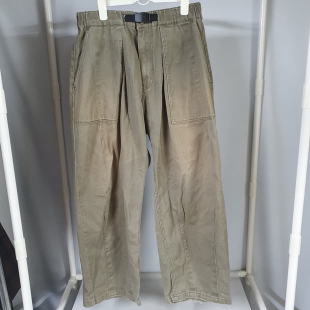 미니멀 프로젝트 와이드핏 팬츠