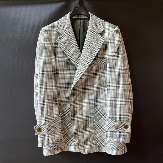XL) 70s U.S.A. 아카이브 빈티지 Curlee 자켓