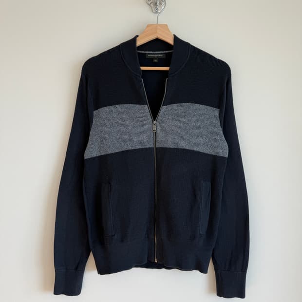 바나나리퍼플릭(Banana republic) 코튼 니트집업