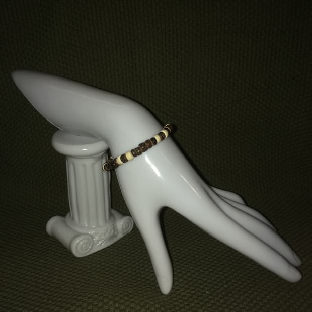 보헤미안 다크브라운 비즈팔찌