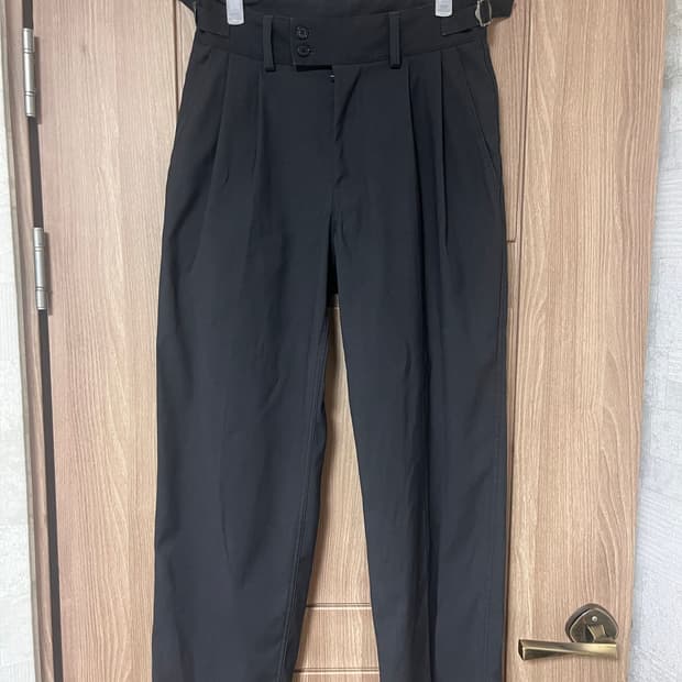 어나더오피스 산티아고 슬랙스 스탠다드 차콜 (00)