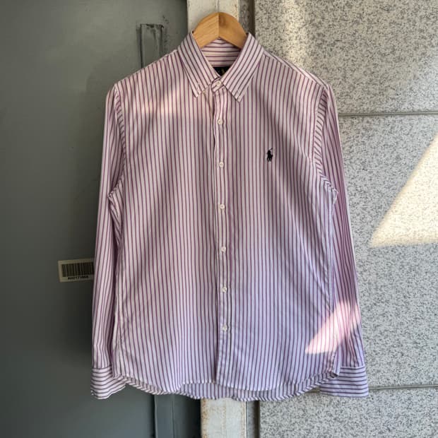 폴로 랄프로렌 포니 로고 스트라이프 셔츠