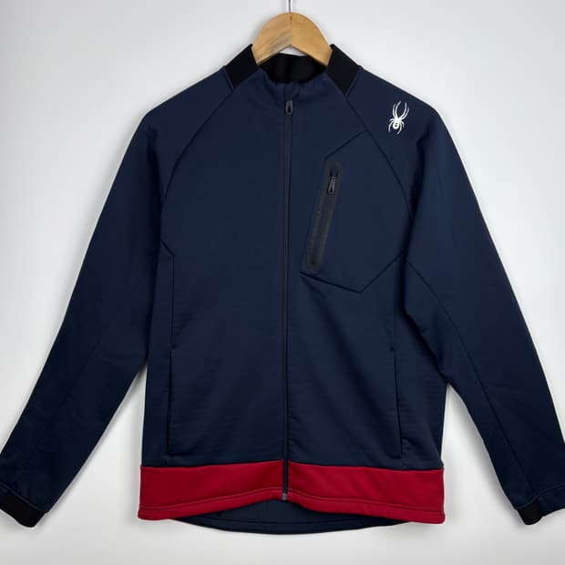 스파이더 봄버 집업 점퍼