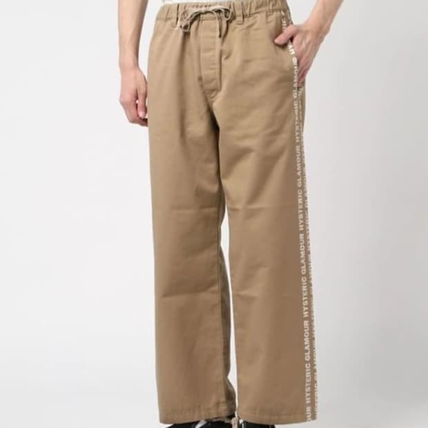 히스테릭글래머 커넥티드로고 팬츠