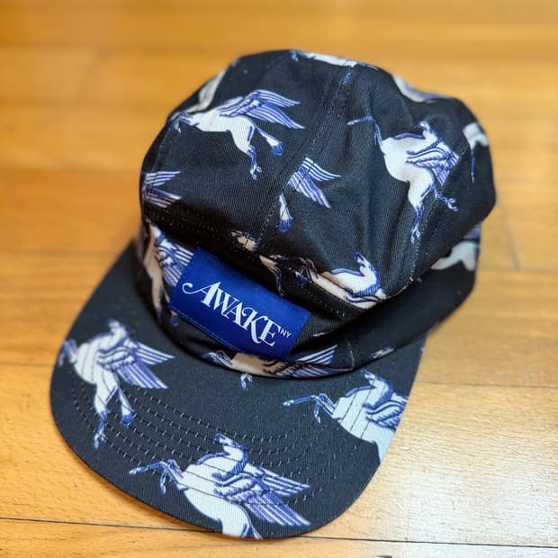 Awake NY 유니콘 패턴 캠프캡