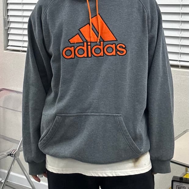 (2XL)00'S 아디다스 빅로고 후드-M1544