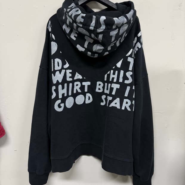 메종 마르지엘라 19fw 에이즈도네 후드티