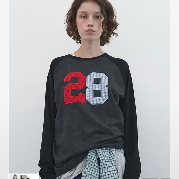 엔조블루스 믹스 패치 롱슬리브