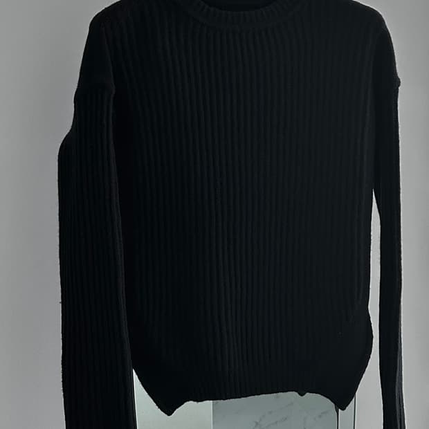 릭오웬스 FW18 시지프스 리브드 니트