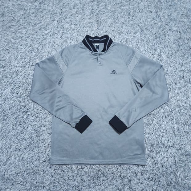 아디다스골프) L 남자 웜 투버튼 긴팔티셔츠 / 왕눈이샵