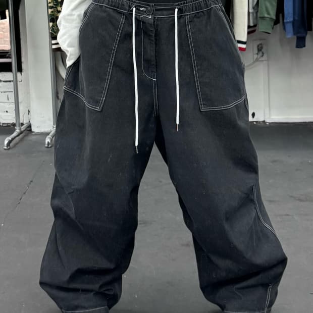 VTG 데님 벌룬팬츠