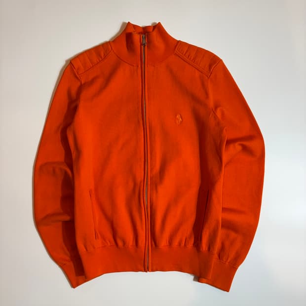 폴로 랄프로렌 자수 로고 풀집업 트랙 자켓