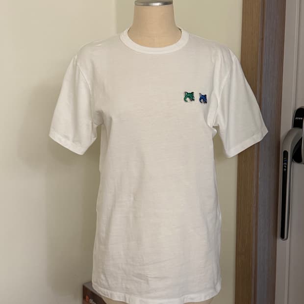 메종키츠네 더블폭스 반팔티 