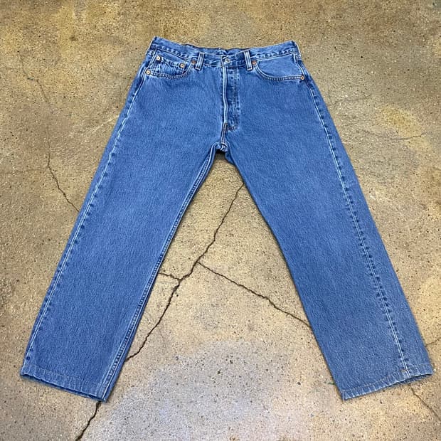 미국 빈티지 리바이스 501 청바지