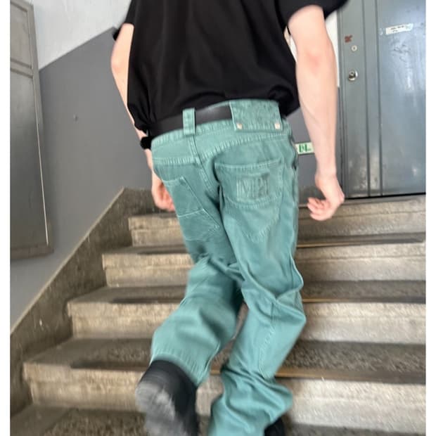 플라스틱 프로덕트 에메랄드 팬츠