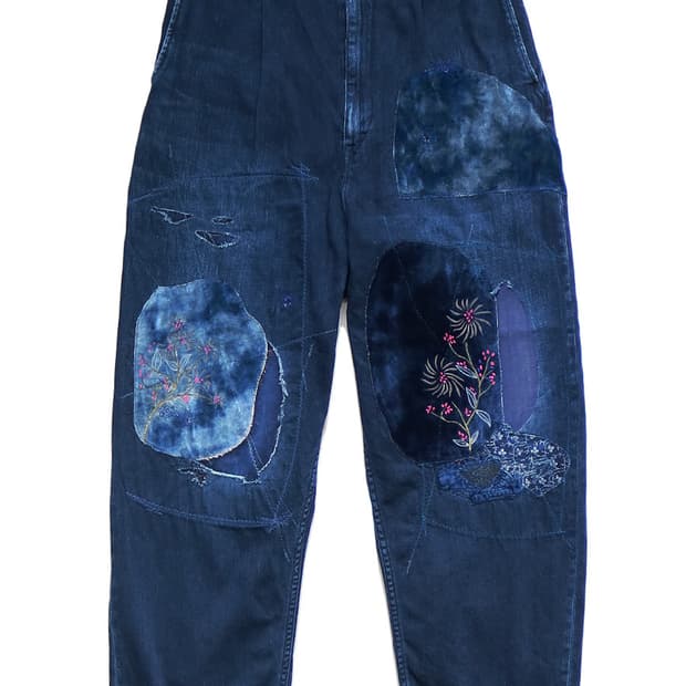 (4) 캐피탈 카츠라기 팬츠 인디고