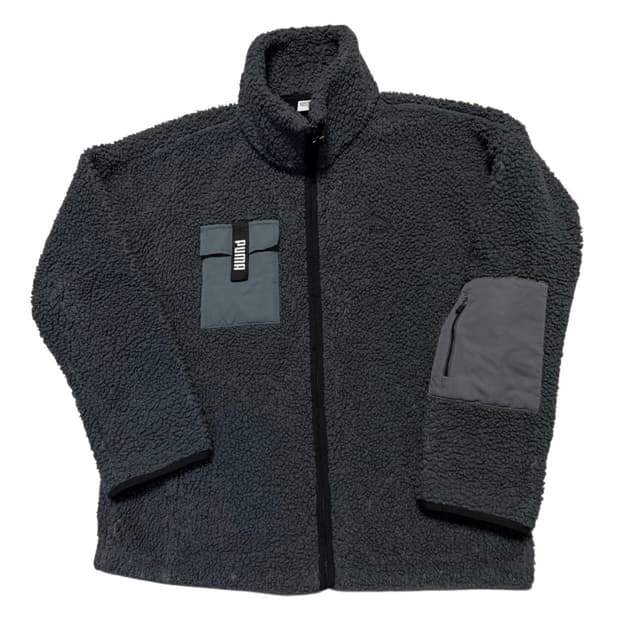 푸마 뽀글이 플리스 자켓