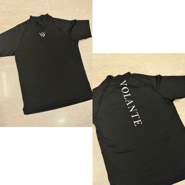 (새상품) 볼란테 W로고 기능성 반팔티 (블랙,화이트 2종) 판매합니다