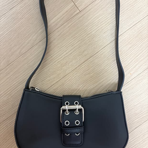 빈티지 숄더백 - black