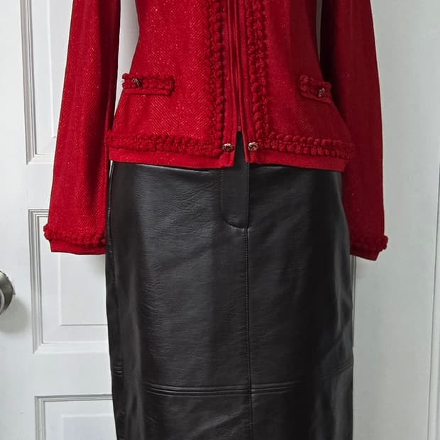 센존 레드가디건